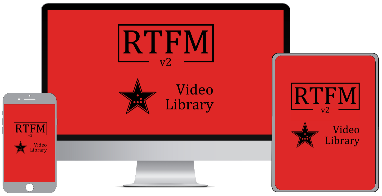 RTFM Video Library — available on desktop, tablet, and mobile
